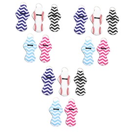 minkissy 15 Pcs Handbag Charm Holder Key Chain Neoprene Keychain Lip Balm Sleeve Lipstick Holder Keychain Keychains for Women Llaveros Para Mujer Lip Balm Case Bags Container Miss