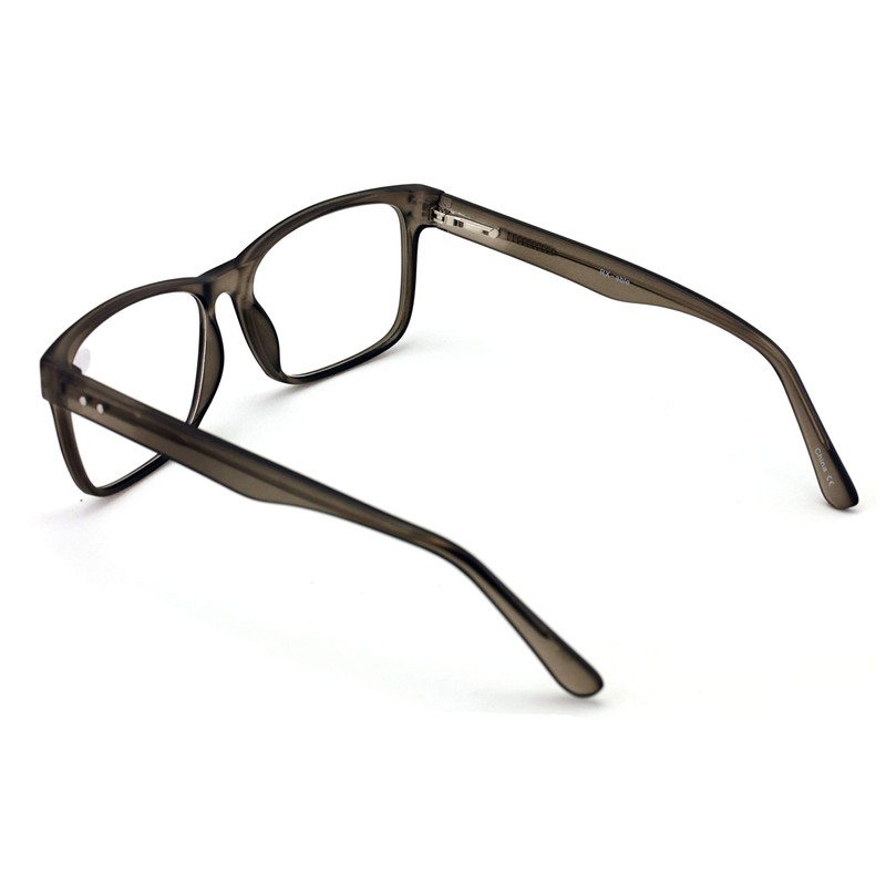 V.W.E. Men Premium Rectangle Stainless Steel Reading Glasses - Wide