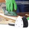 RUCUDIM 5 Holes Sander Sandpaper Backing Pads, Sponge Sanding Pads