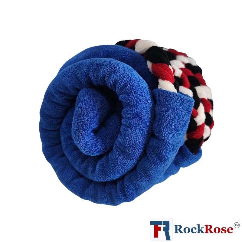 RockRose Windshield Cleaning Car Blue Dashboard Cover Cloth Microfiber Towel