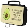 Mr. & Mrs. Panda Avocado Toiletry Bag with Core, yellow,