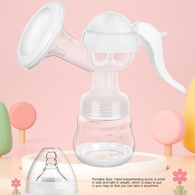 Manual Breast Pump Strong Suction Low Noise Mother Breast Feeding