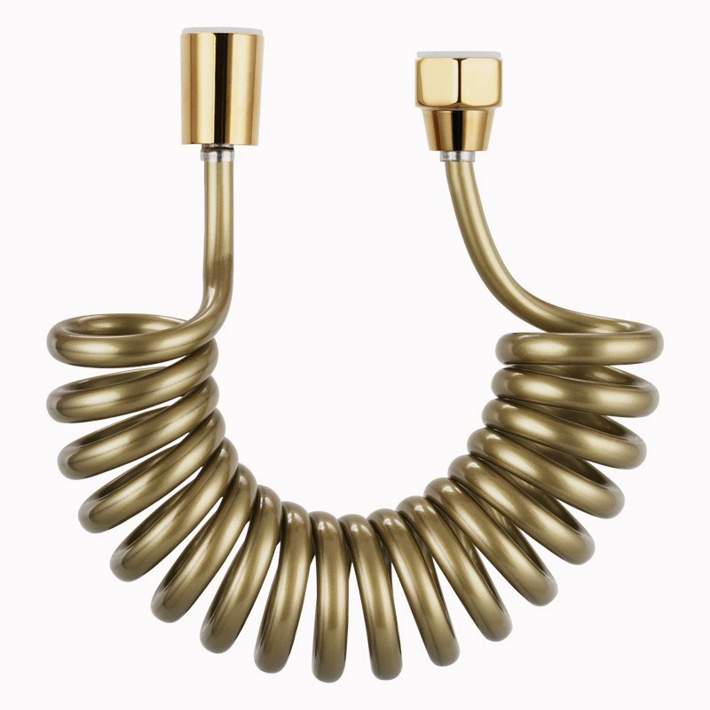 Retractable Shower Hose for Bathroom Use – Flexible Spiral Design
