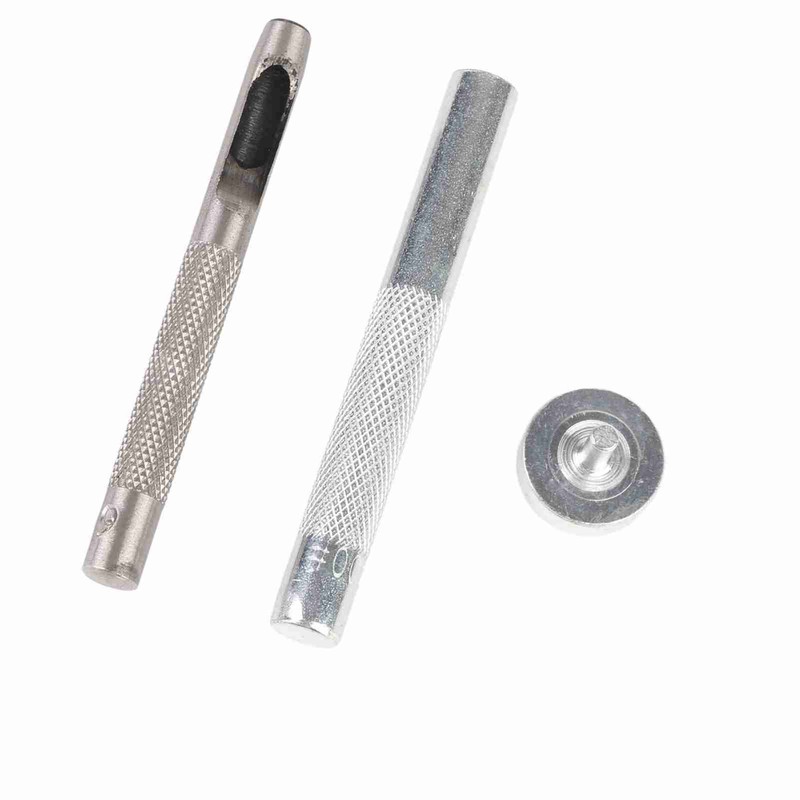 100 Sets Grommet Kit with Eyelets Washers 0.236 Inch 3PCS