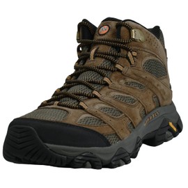 Merrell Men's Moab 3 Mid Hiking Boot, Earth, 10.5 W