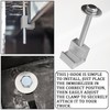 Hirificing 4PCS Truck Tool Box Mounting Kit, J Hook Truck