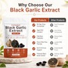 Fermented Black Garlic Extract, Natural Black Garlic Capsules, Odorless Garlic