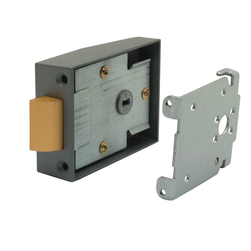 Sterling NLG101 Standard Deadlocking Nightlatch - Grey