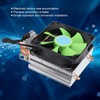 CPU Cooling Fan Pure Copper Double Heat Pipe Mute Universal