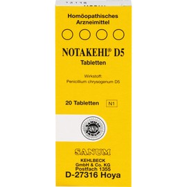 NOTAKEHL D5 Tabletten, 20 pcs. Tablets