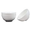 Ebros Gift Restaurant Supply Contemporary White Porcelain Large Ramen Udon