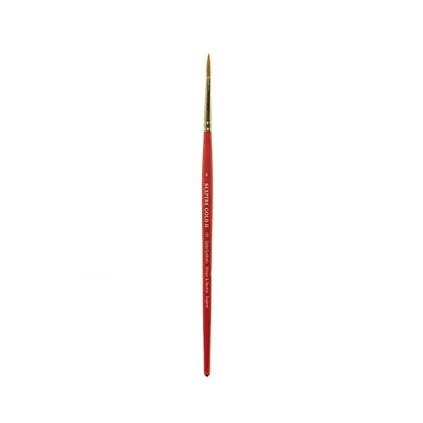 Winsor and Newton Sceptre Gold II Brush Round-Short Handle 4
