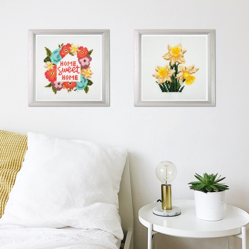 Trimits Mini Counted Cross Stitch Kits, 13 x 13cm (5