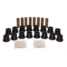 Energy Suspension For Hummer H1 2002-2006 Control Arm Bushing Set Front Black | 3.3189G