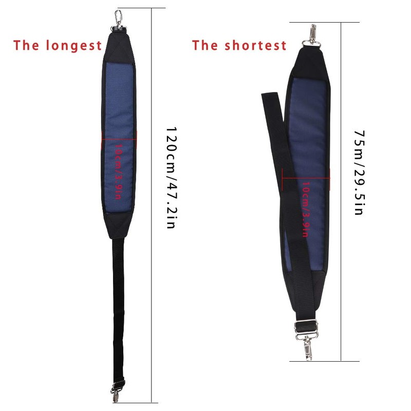 Big Teeth Golf Bag Shoulder Strap Single Padded Adjustable Universal