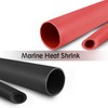 Young4us 2 Pack 1/2'' Heat Shrink Tube 3:1 Adhesive-Lined Heat