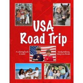 U S A  Road Trip Coloring Book