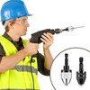 Yitaocity 2Pcs 1/4 Inch Hex Shank Keyless Drill Chuck Bit
