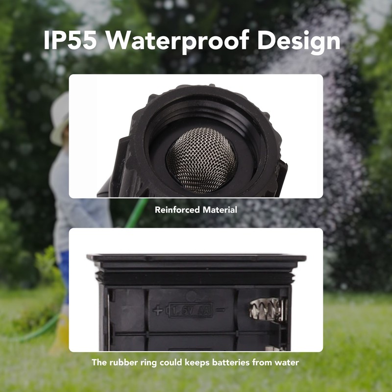 WiFi Water Timer Bluetooth Smart Sprinkler Irrigation Timer with Gateway