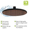 Watersaving Wood Rain Shower Head