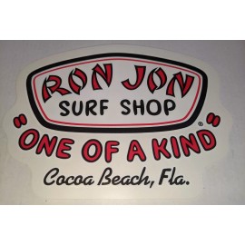Ron Jon Surf Shop NEW Ron Jon Surf Shop "One Of A Kind" Cocoa Beach Sticker
