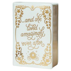 PRETYZOOM Ceramic Book Vase Dry Flower Arrangement Vase Book Shaped Decorative Vase