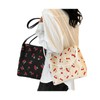 Women's Elegant Floral Fabric Shoulder Bag, Summer Trendy Large Capacity