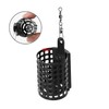 Feeder for Fishing, Metal Cage with Weights and Swivels, Snap,