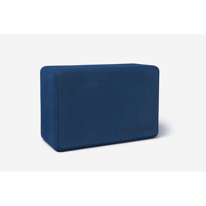 Manduka Recycled Foam Yoga Block, Midnight