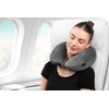 Brookstone Microbead Travel Head and Neck Pillow Lightweight and Plush