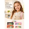 COTATI 5Pcs Social Battery Pin, Interactive Social Battery Slider Pin