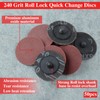 LEONTOOL 50 Pack roll Lock Quick Change Discs 2 Inches
