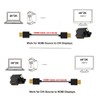chenyang HDMI to DVI Converter,DVI (24+1) Male to HDMI Female