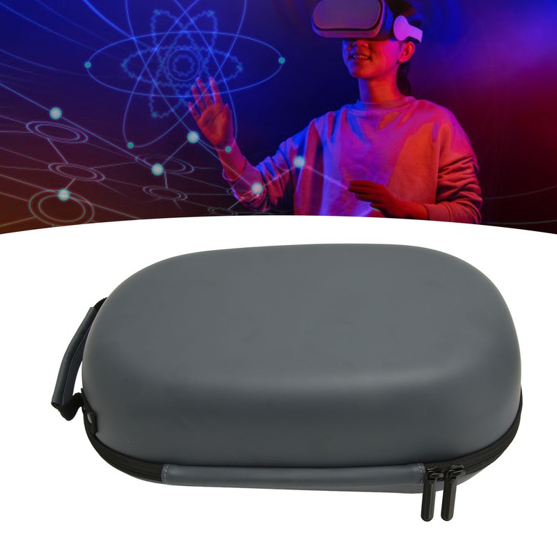 VR Headset Carrying Case Portable EVA Thickened Scratch Proof Shock