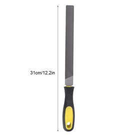 31cm Cut Mill File Flat, 8 Inch Flat Mill Hand Needle File for Wood and Metal Tools,Carving,Craftsman(Coarse Teeth File)