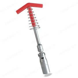 SHENKENUO 16mm Spark Plug Removal Tool 5/8" T-Bar T-Handle Spanner Socket Wrench For Car