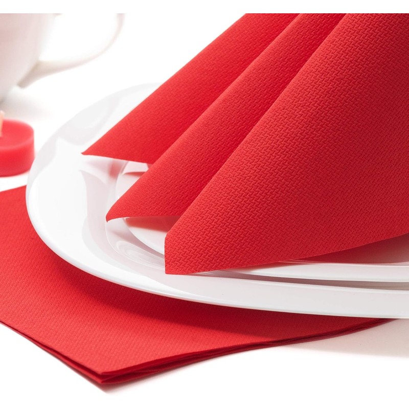 Royal Collection Napkins, Plain 40 x 40 cm, pack of