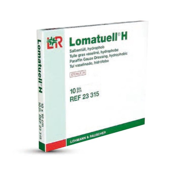 Lomatuell H Ointment Tulle 5 x 5 cm
