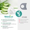 Welnove Gel Toe Separator, 12 Pack Pinky Toe Spacers, Aloe