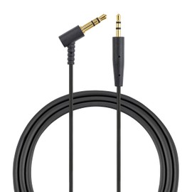 AGS Retail Ltd Compatible Audio Cable Replacement for Bose QuietComfort 35 Headphones – 1.5m, Black, Headphone Lead w/Gold-Plated Audio Jacks| Audio and Video Cables
