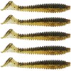 MITOBASS Paddle Tail Swimbaits 3inch Yellow