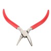 Jewelry Plier Slotted High Carbon Steel Rubber Handle Wire Bending