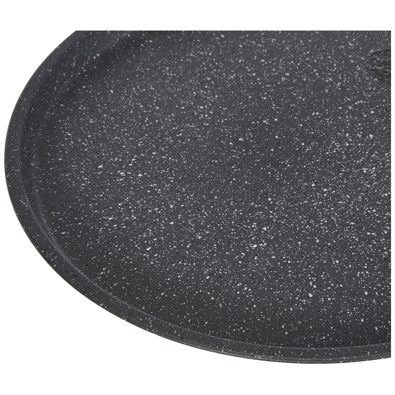 Aeternum MADAME PETRAVERA Pizza Baking Pan Round, Aluminium, Grey, 33