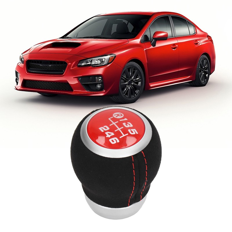 6 Speed Gear Shift Knob Manual Shifter Head Automotive Body