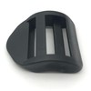 JEESHAN 6PCS 25mm Ladder Lock Slider Buckle Plastic Ladder Buckles
