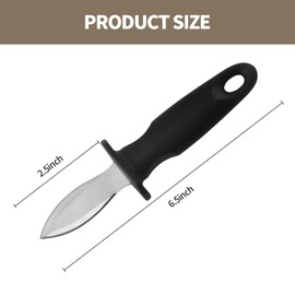 Oyster Knife Shucker Oyster Shucking Tool Perfect for Opening Clams, Mussels, Scallops, Shellfish Ideal for Home Kitchens, Raw Bars & Chefs（1 Pack）