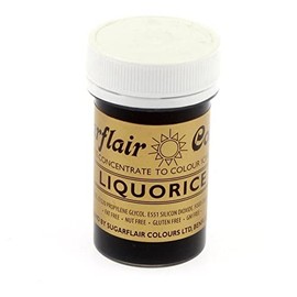 Sugarcraft Sugarflair Colour Spectral Paste Liquorice 25G