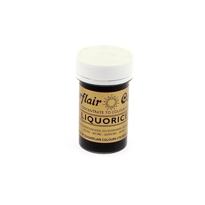 Sugarcraft Sugarflair Colour Spectral Paste Liquorice 25G