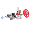 Dual Gear Assembly Kit Upgrade Extruder Red Wheel Kit 3D