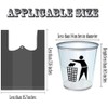 Small Trash Bags,5 Rolls 46x60 Cm 100 PCS 4 Gallon